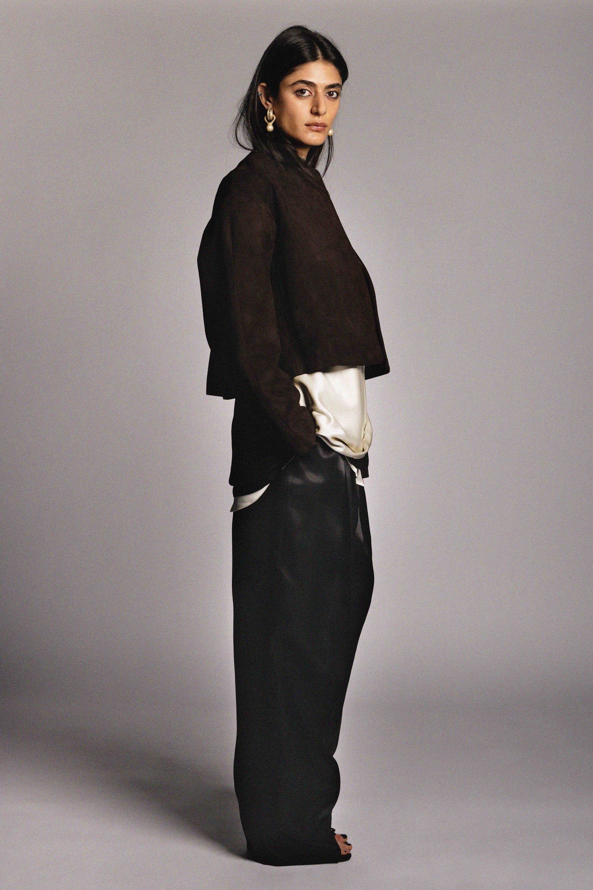 Nora Jacket | Brown Suede