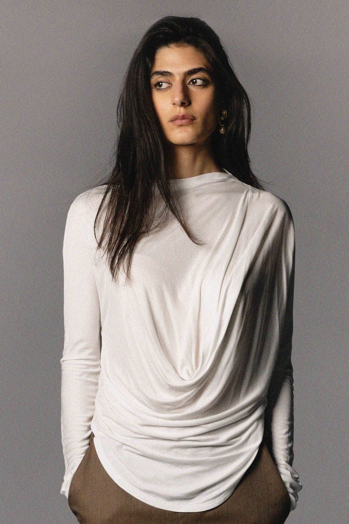 Margot Top | Ivory Modal