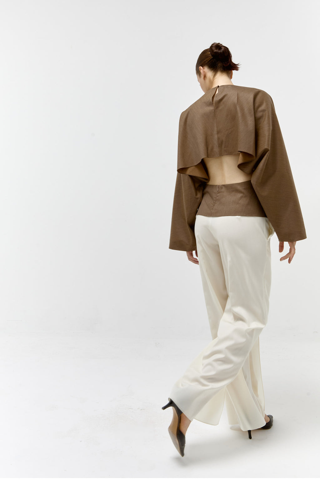 Batwing Top in Tobacco