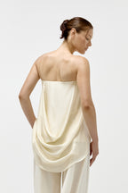Strapless Top in Vanilla